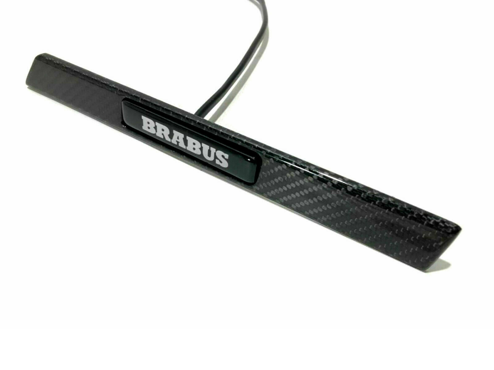 Carbon Fiber Brabus Fender Insert LED for Mercedes G Wagon W463A W464